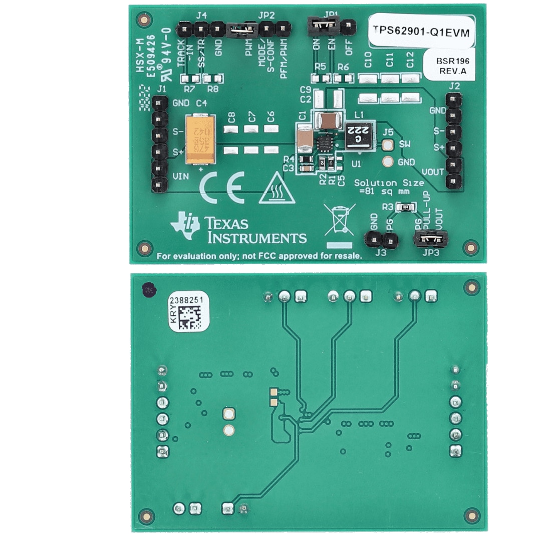 Texas Instruments TPS6290x-Q1EVM评估模块