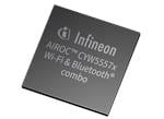 Infineon Technologies AIROC™ CYW5557x Wi-Fi 6E三频/BLUETOOTH 5 SoC