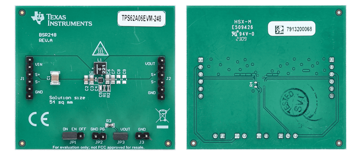 Texas Instruments TPS62A06EVM-248评估模块