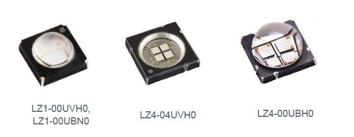 ams OSRAM 第5代LED Engin LuxiGen® UVA