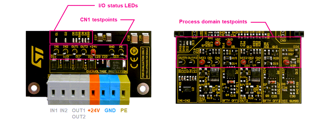STMicroelectronics STEVAL-FSM01M1数字I/O扩展板