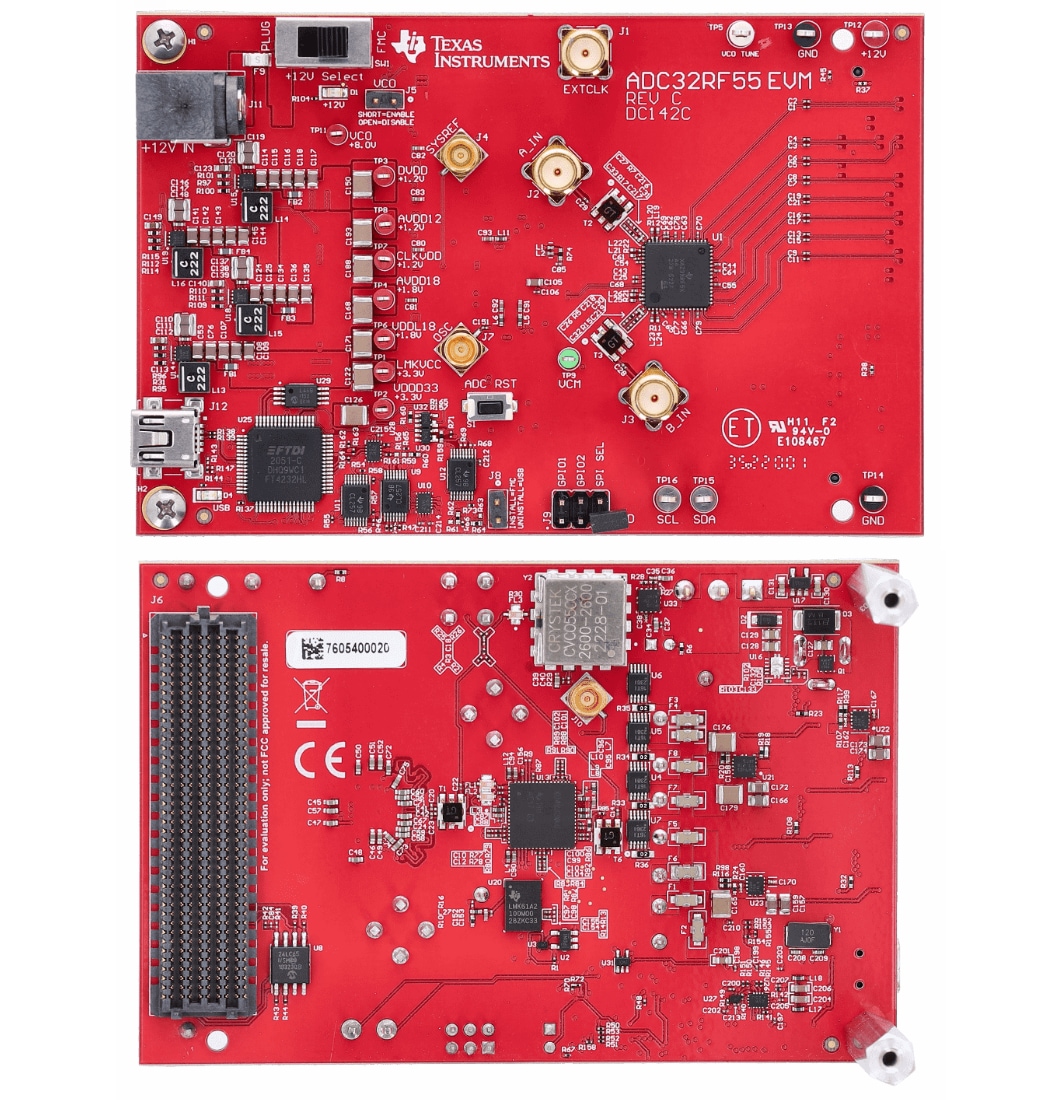 Texas Instruments ADC32RF55EVM评估模块