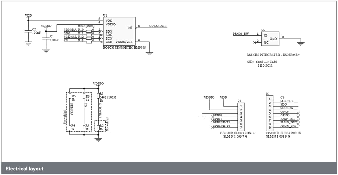 机械图纸 - Bosch BMP585 Shuttle Board 3.0