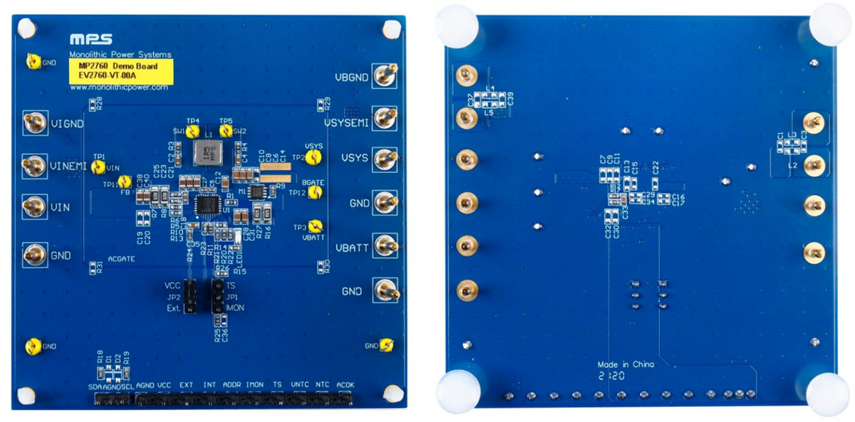 Monolithic Power Systems (MPS) EV2760-VT-00A Evaluation Board