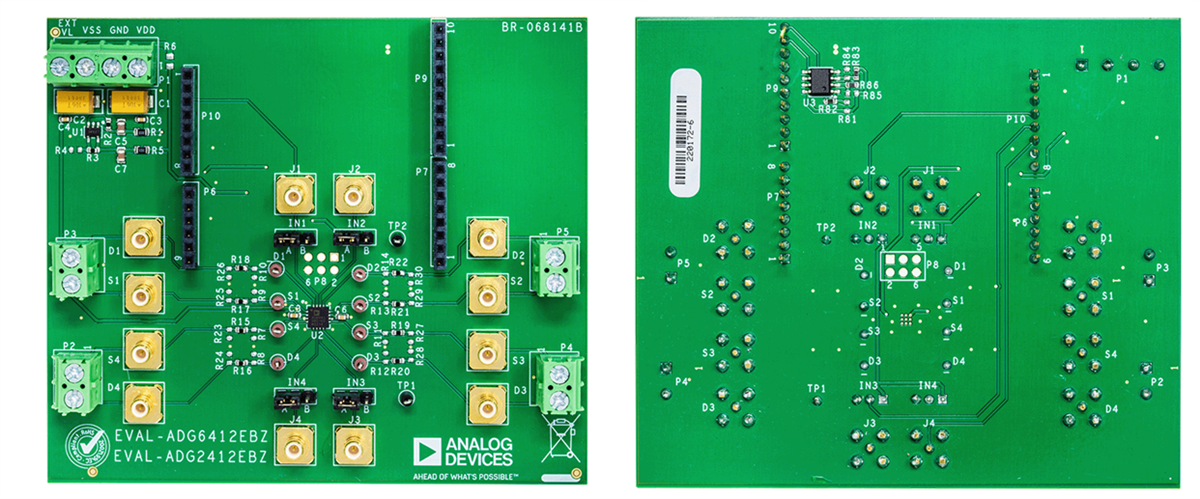 Analog Devices Inc. EVAL-ADG2412EBZ评估板