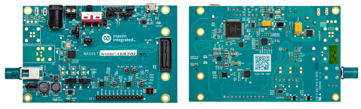 Analog Devices / Maxim Integrated MAX96714/F/REVKIT评估套件