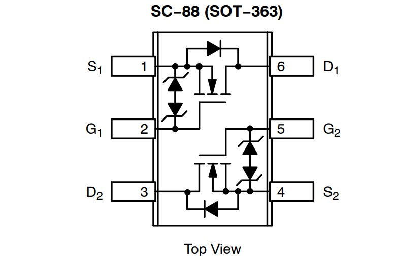 onsemi NTJD5121N/NVJD5121N双N沟道功率MOSFET