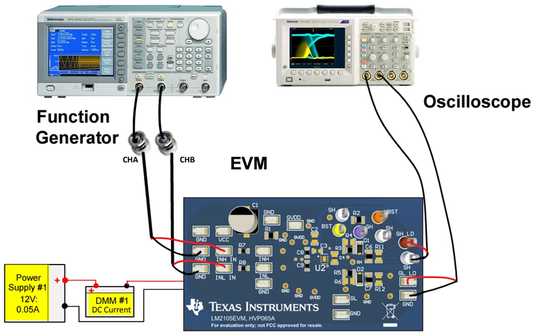 机械图纸 - Texas Instruments LM2105EVM驱动器评估模块 (EVM)