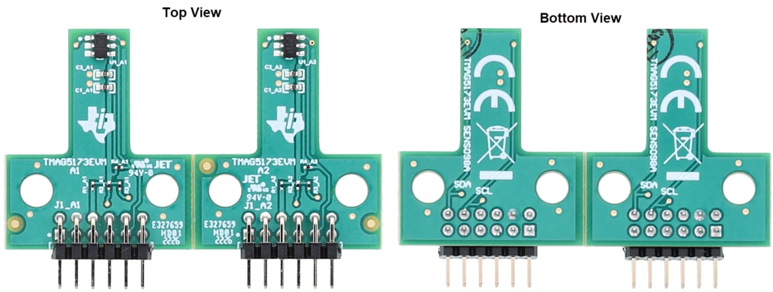 机械图纸 - Texas Instruments TMAG5173EVM传感器评估模块 (EVM)
