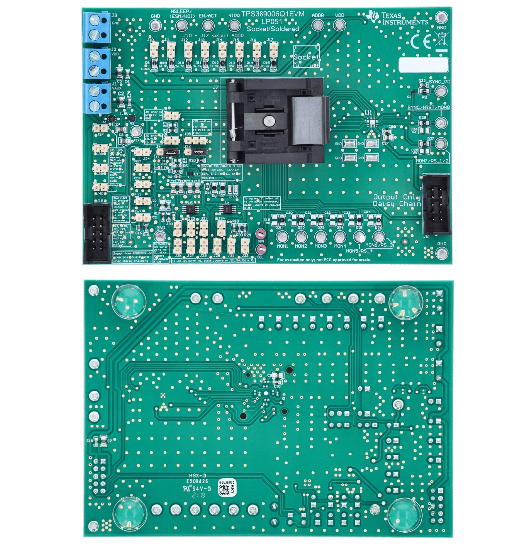 Texas Instruments TPS389006Q1EVM评估模块