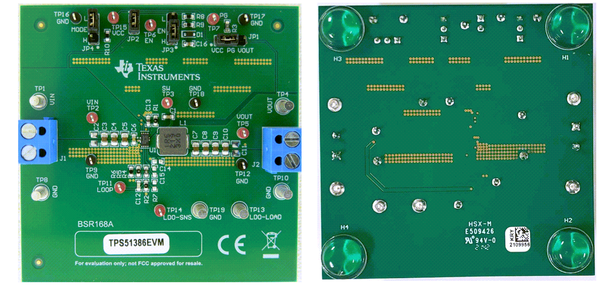 Texas Instruments TPS51386EVM 驱动评估模块