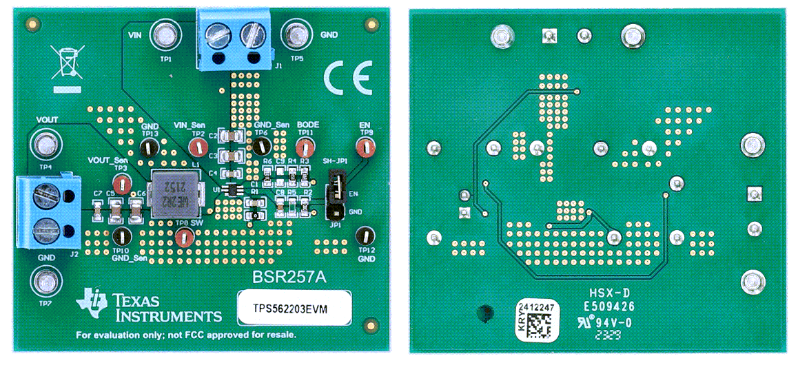 Texas Instruments TPS562203EVM评估模块