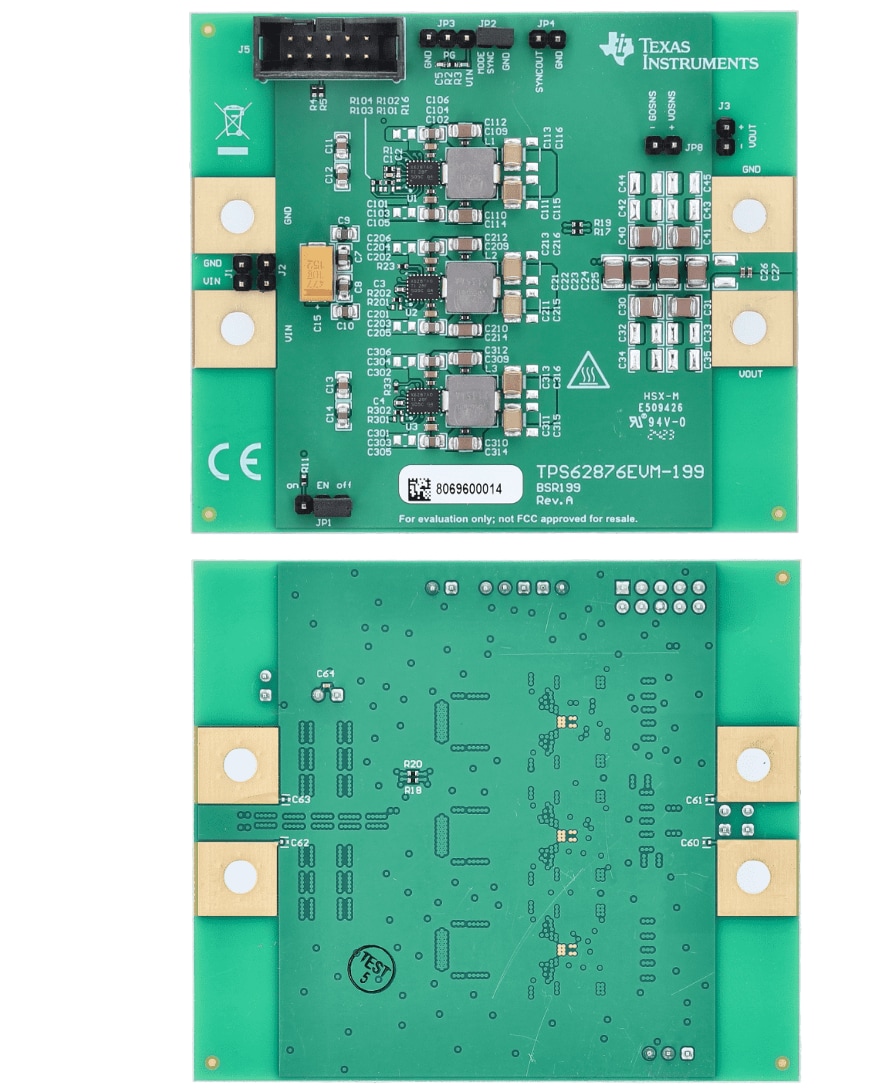 Texas Instruments TPS62876EVM-199评估模块