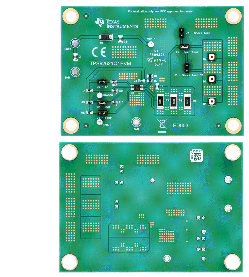 Texas Instruments TPS92621Q1EVM评估模块