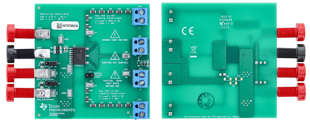 Texas Instruments TPSI2072Q1EVM评估模块