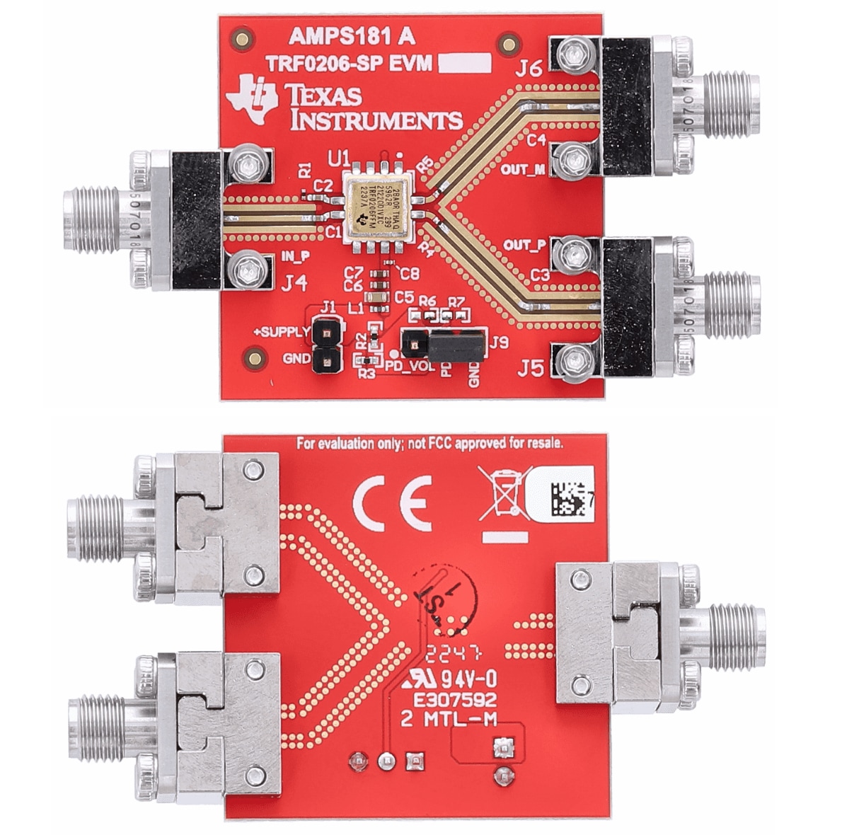 Texas Instruments TRF0206EVM-CVAL评估模块