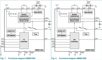 框图 - Nexperia NBM5100A/B和NBM7100A/B电池寿命增强器
