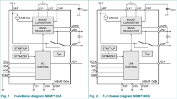框图 - Nexperia NBM5100A/B和NBM7100A/B电池寿命增强器