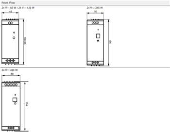 Schematic - Crouzet IPS24 Industrial Power Supplies
