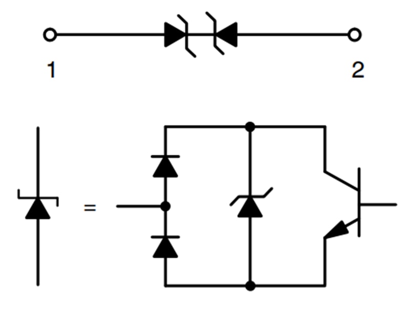原理图 - onsemi ESD8111 ESD 保护二极管