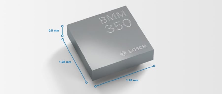 Bosch BMM350高性能磁力计