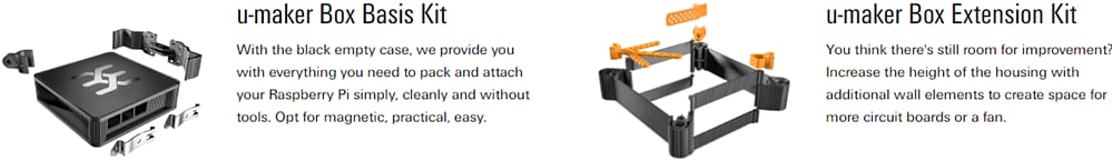 信息图 - Weidmuller UH20 u-maker接线盒