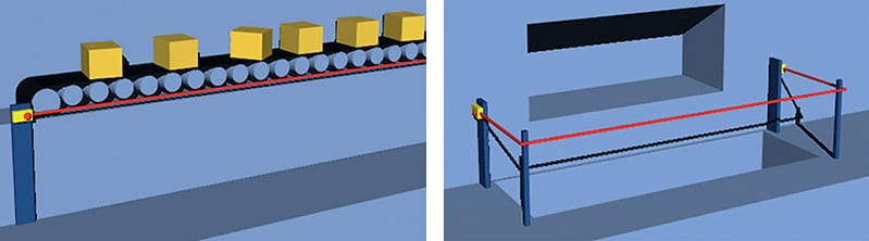 Omron Industrial Automation XER1032拉绳急停开关