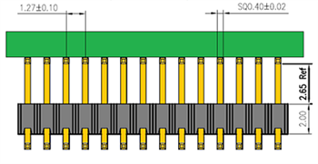Mechanical Drawing - Chip Quik DIP300 SOIC Adapters