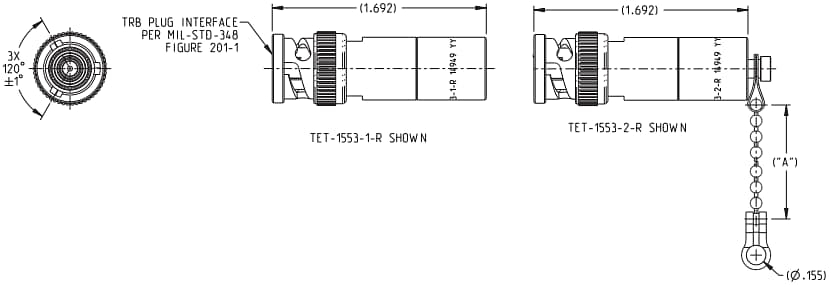 Trompeter / Cinch Connectivity Solutions MIL-STD-1553B端接器