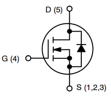 框图 - onsemi 单N沟道功率MOSFET