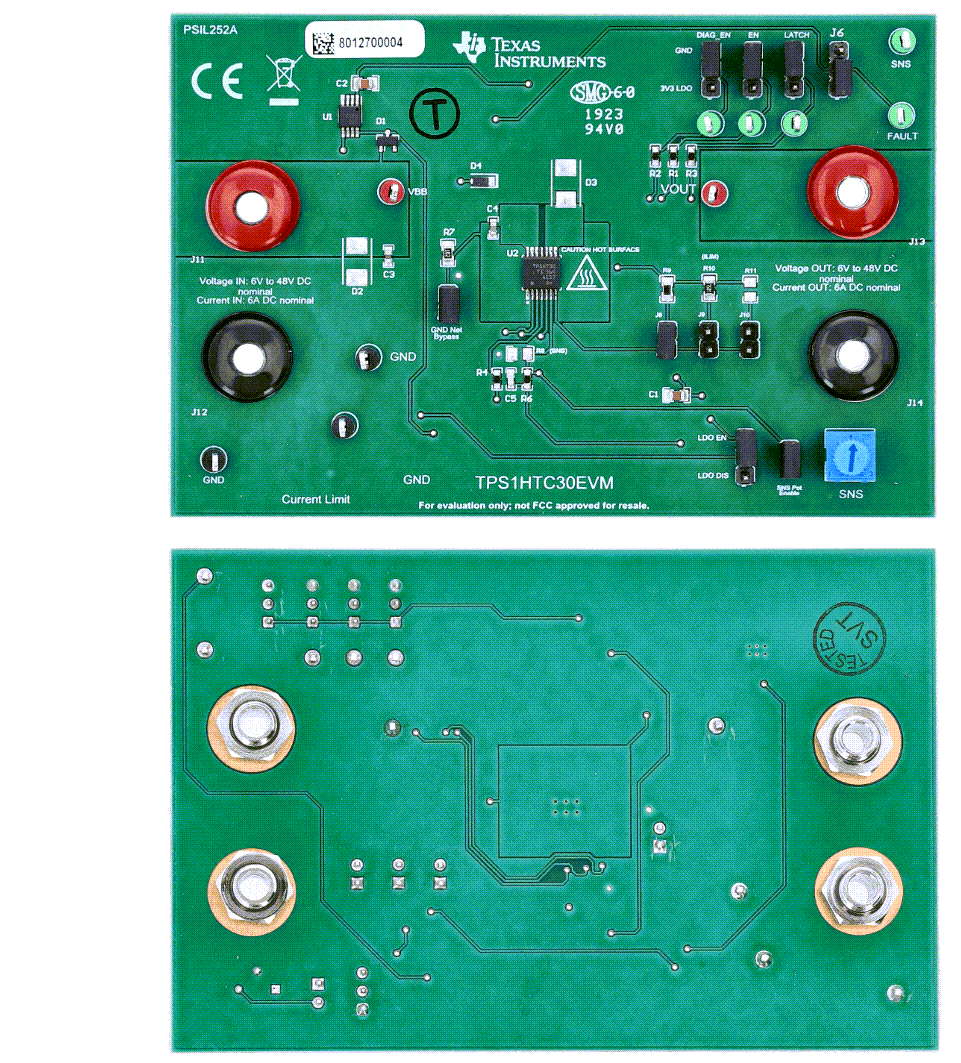 Texas Instruments TPS1HTC30EVM评估模块