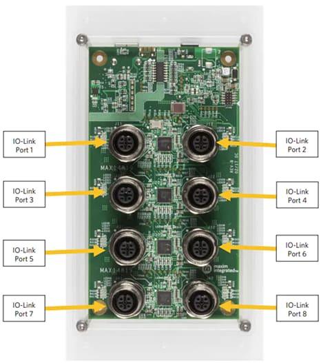 Analog Devices Inc. MAXREFDES145 8通道IO-Link®主机