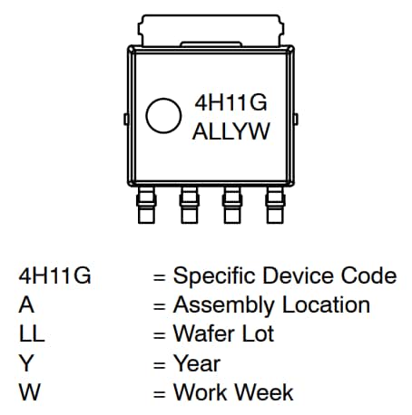 onsemi MJK44H11T通用晶体管