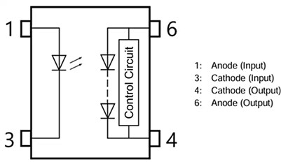 位置电路 - Toshiba TLX9910光耦合器