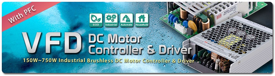 MEAN WELL VFD-C-230带PFC功能的频率驱动器