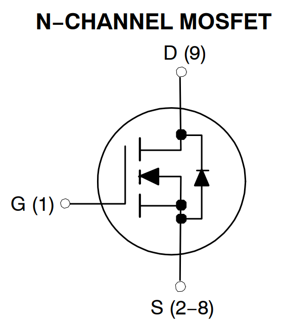 应用电路图 - onsemi NTBLS0D8N08X 80V单N沟道MOSFET