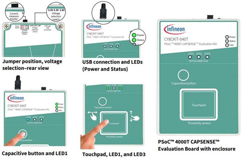 Infineon Technologies CY8CKIT-040T评估套件