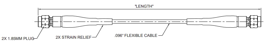 Johnson / Cinch Connectivity Solutions 1.85mm 67GHz柔性线缆组件