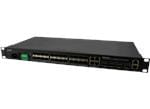 Lantronix SM24DP4XA Managed Gigabit Ethernet Fiber Switches