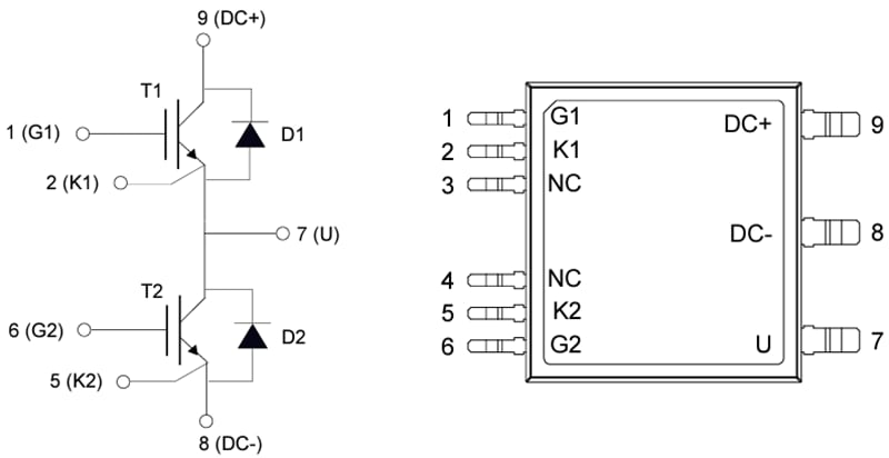 STMicroelectronics STGSH50M120D ACEPACK SMIT IGBT（带二极管）