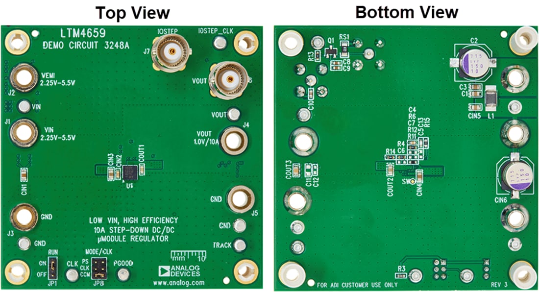 机械图纸 - Analog Devices Inc. LTM4659用DC3248A评估板