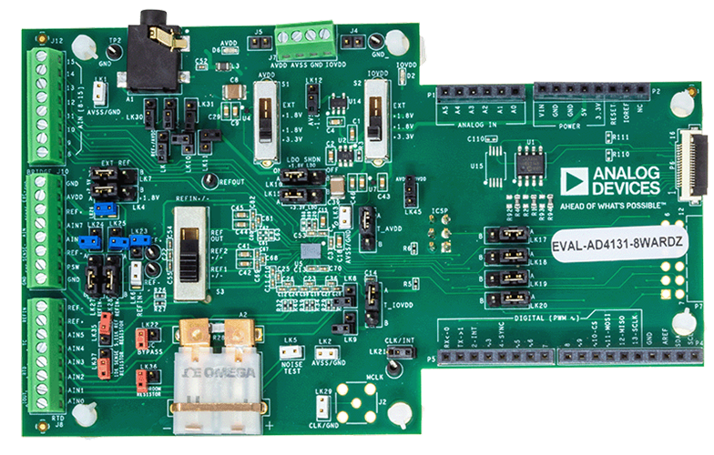 Analog Devices Inc. EVAL-AD4131-8WARDZ 评估套件