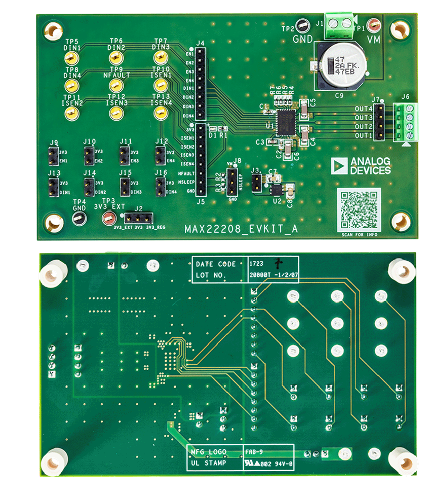 Analog Devices / Maxim Integrated MAX22208EVKIT 评估套件