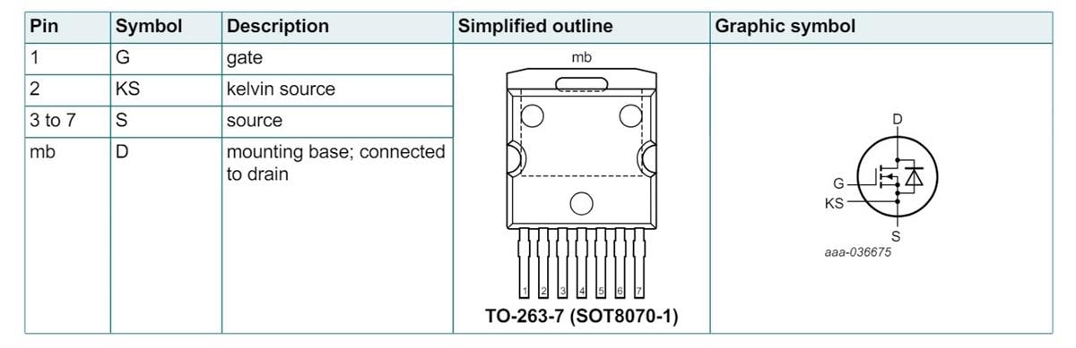 应用电路图 - Nexperia NSF0x0120 N通道碳化硅MOSFET