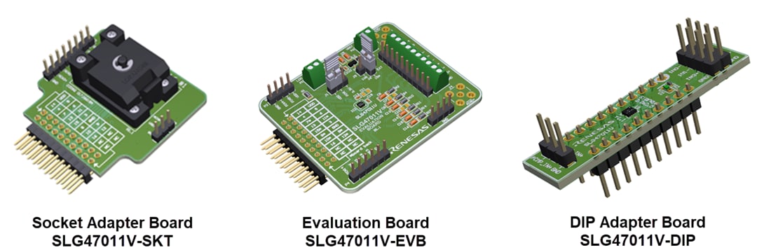 机械图纸 - Renesas Electronics SLG47011V插座适配器套件