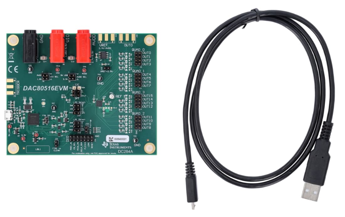 Texas Instruments DAC80516EVM DAC评估模块 (EVM)