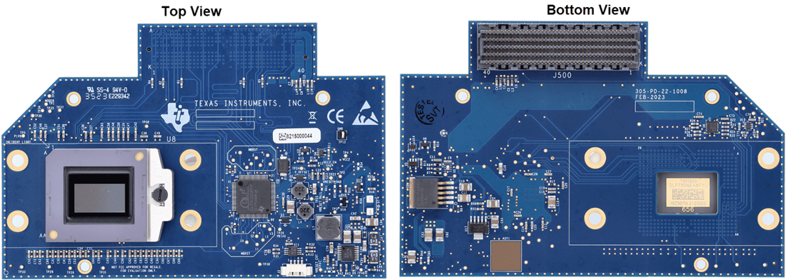 机械图纸 - Texas Instruments DLP780NEEVM DMD评估模块 (EVM)