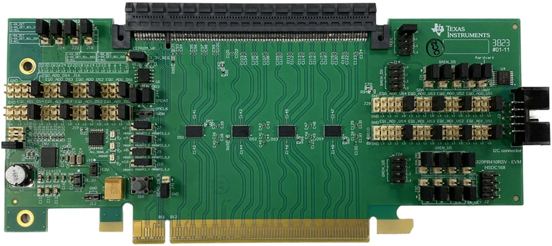 机械图纸 - Texas Instruments DS320PR410-RSC-EVM再驱动器评估模块