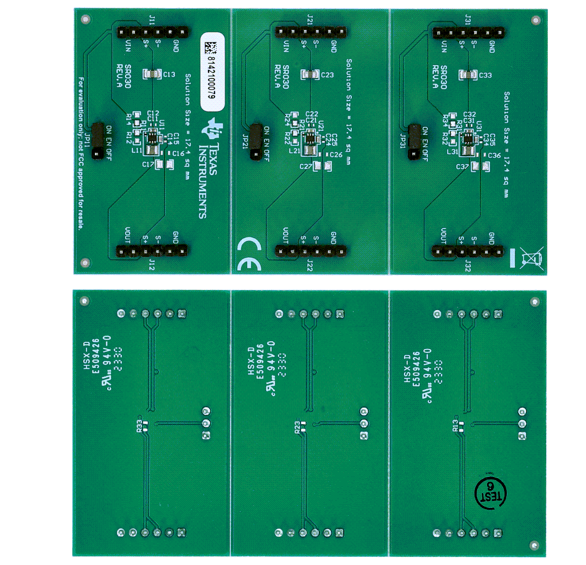 Texas Instruments TPS62843678EVM-030评估模块
