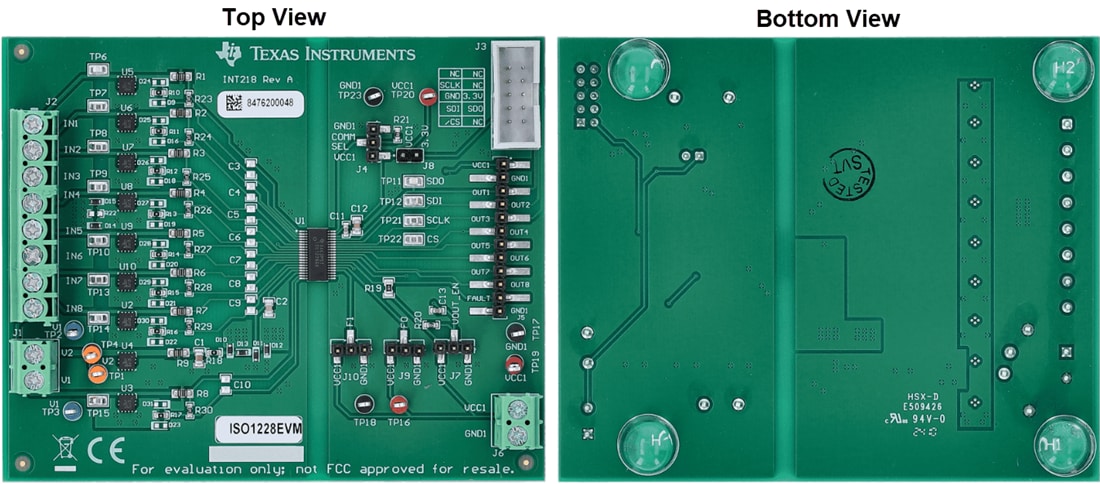 位置电路 - Texas Instruments ISO1228EVM 评估模块（EVM）